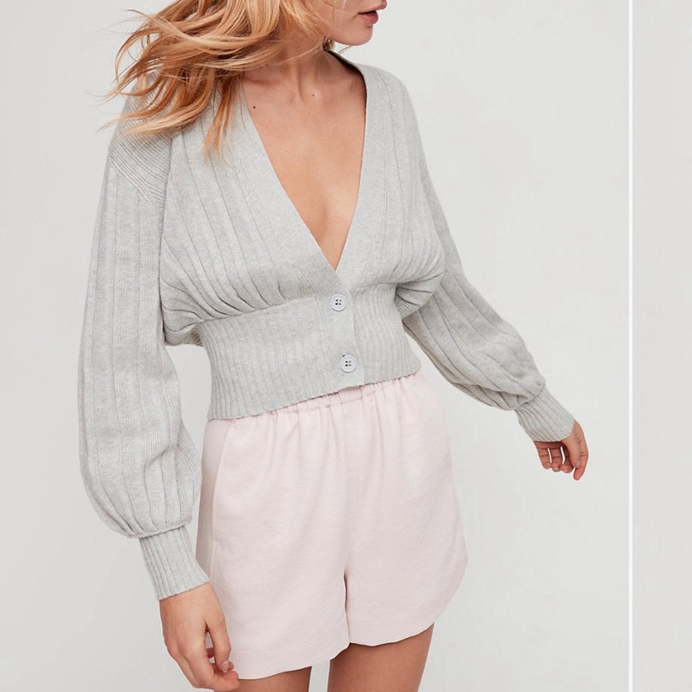 Grey Wilfred Thias Cardigan sz M